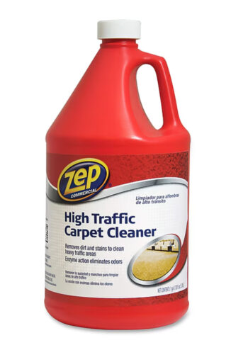 Zep Commercial High Traffic Carpet Cleaner, 1 Gallon Bottle