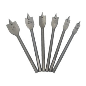 6 Piece Titanium Wood Spade Bit