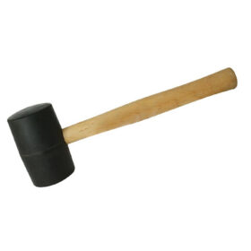 RUBBER MALLET 24OZ BLK