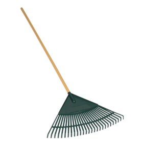 26 Tine Polypropylene Leaf Rake, 48" Handle