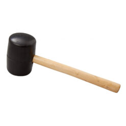 Rubber Mallet with Wood Handle, 32 oz.