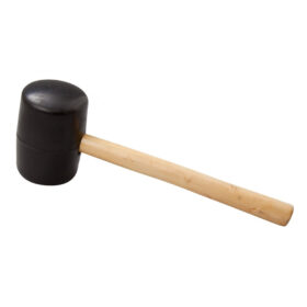 Rubber Mallet with Wood Handle, 32 oz.