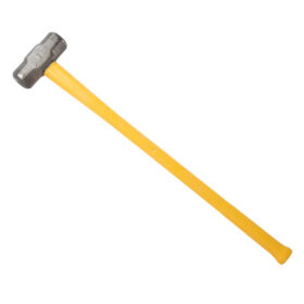 Sledge Hammer with 36" Fiberglass Handle, 6 lbs