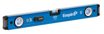 24" Empire Beam Level, Blue, 3- Vial