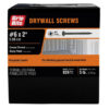 Grip Rite Philips Bugle-Head Coarse Thread Sharp Point Drywall Screws 6 X 2", 5LB
