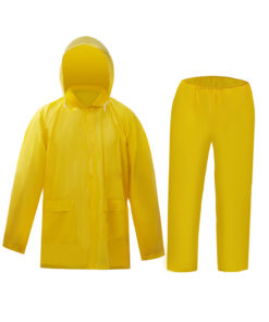 Light Weight Rain Suit with Hood, 10mm, XXL