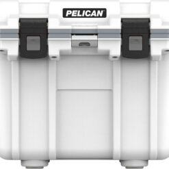 Pelican 30QT Elite Cooler, White / Gray