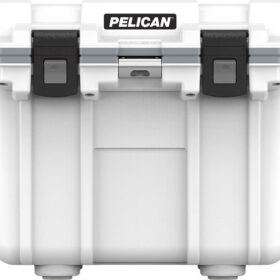 Pelican 30QT Elite Cooler, White / Gray