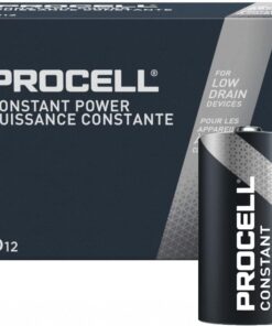 Duracell Procell, D,  Alkaline Batteries, 12/Box