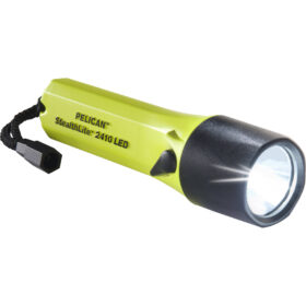 Pelican 2410 Instrinsically Safe 4AA Stealthlight Flashlight, 183 Lumens 5.45 Hr