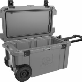 Pelican Elite Cooler, 65 Quart, Dark Grey