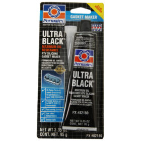 Permatex Black RTV Silicone Sealant 16B, 3oz