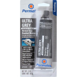 Permatex Ultra Grey RTV Silicone Sealant, 3oz