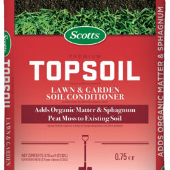 Scotts 71130756 Premium Topsoil, 0.75 cu-ft Bag