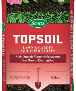 Scotts 71130756 Premium Topsoil, 0.75 cu-ft Bag