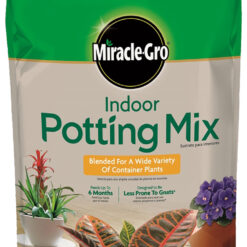 Miracle-Gro 72486430 Indoor Potting Mix, Solid, 16 qt Package