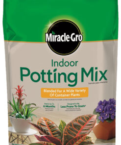 Miracle-Gro 72486430 Indoor Potting Mix, Solid, 16 qt Package