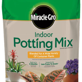 Miracle-Gro 72486430 Indoor Potting Mix, Solid, 16 qt Package