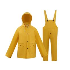 PVC Rainsuit with Detached Hood, 2XL, 35-MIL