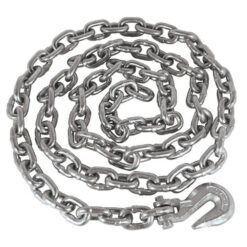 Grade 43 Chain with 1 Hook, 1/2"x20'