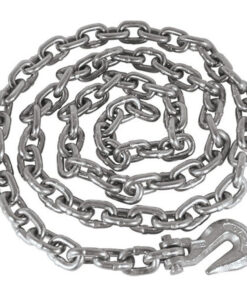 Grade 43 Chain with 1 Hook, 1/2"x20'