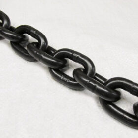Long Link Alloy Chain, 5/8", Domestic, Painted, Minimum Breaking Strength 54,000 Lbs.