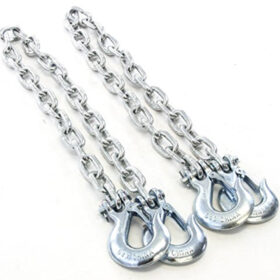 Long Link Assembly Chain with 2 Hooks, 11mmX10