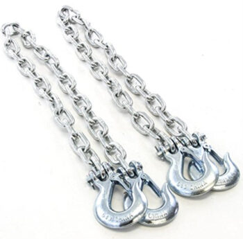 Long Link Assembly Chain with 2 Hooks, 11mmX10