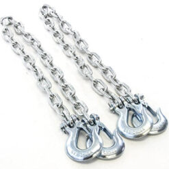 Long Link Assembly Chain with 2 Hooks, 13mmX15