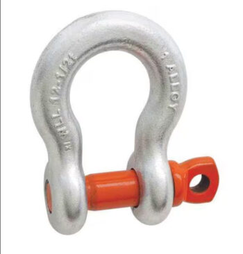 Container Technics Safety Screw Anchor Shackle, 1-1/2", 17T, 230230