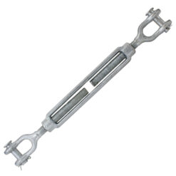 Jaw & Jaw Forged Turnbuckle, 1"x24"