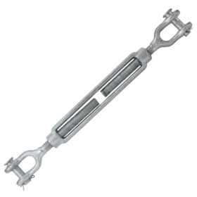 Jaw & Jaw Forged Turnbuckle, 1"x24"