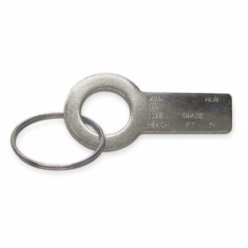 Chain Sling Identification Tag with Ring
