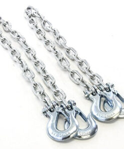 Long Link Assembly Chain with 2 Hooks, 13mmx10