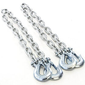 Long Link Assembly Chain with 2 Hooks, 13mmx34