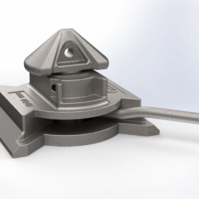 ISO Right Hand Fix Base Twistlock