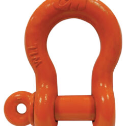 Columbus McKinnon Screw Pin Anchor Shackle, 1/4", 3/4 Ton