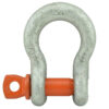 Columbus McKinnon Screw Pin Anchor Shackle, 3/4", 6.5T