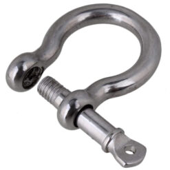 Safety Screw Anchor Shackle, 1", 8.5 Ton, Imported