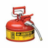 Metal Safety Gas Can with Plastic Spout, Type I, 1 Gallon