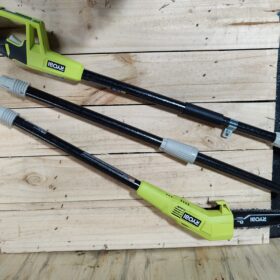 RYOBI 18V ONE+ 8'' POLE SAW & 8'' PRUNING SAW COMBO KIT, Green, (P20310)