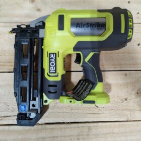RYOBI ONE+ 18V 16-Gauge Cordless AirStrike Finish Nailer with 1.5 Ah Battery and Charger