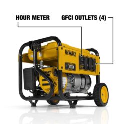 4500 / 4000- Watt Gas Powered Portable Generator with Idle Control, Covered Outlets and CO Protect -DXGNR4000 - Refurbished