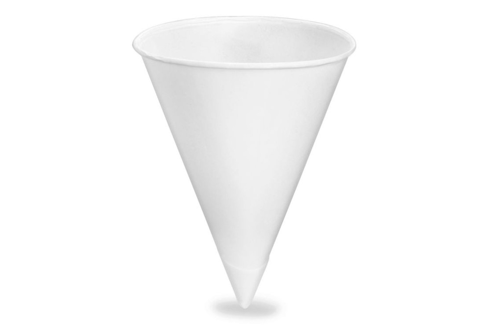 Solo Paper Cone Cup, 4.25oz, 25/200ct Cardboard Packages, 5000/Case - Image 3
