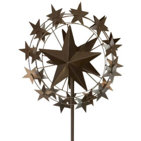 Star Studded Dual Wind Spinner