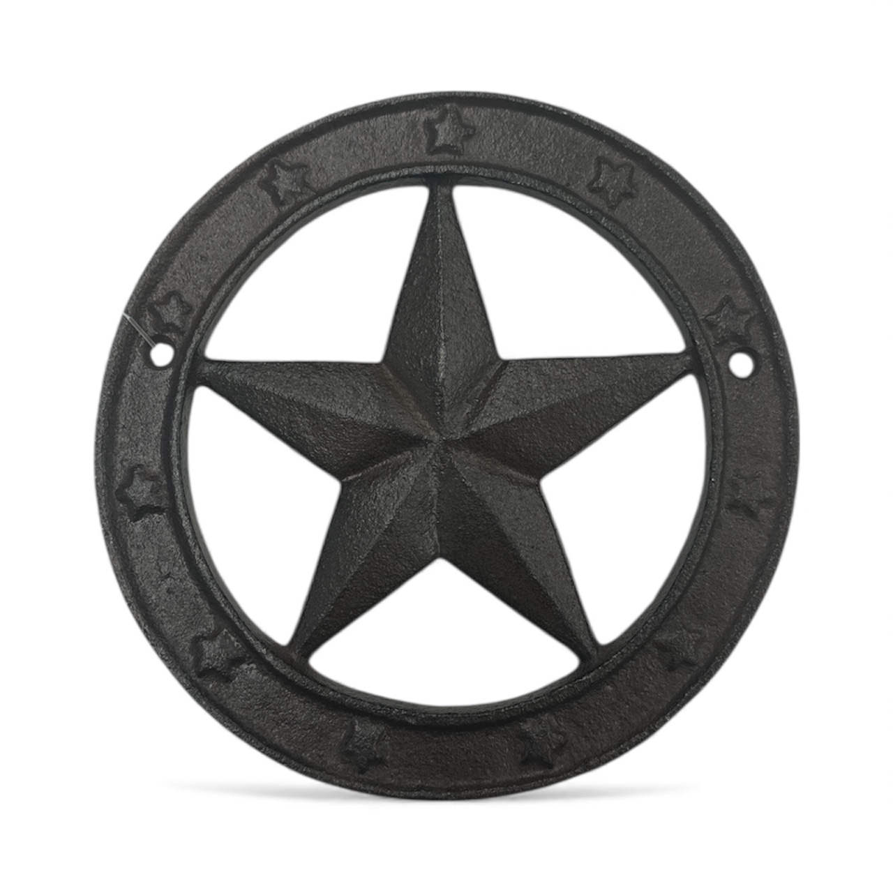 Small Cast Iron Star Plaque – Wall Décor