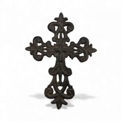 Cast Iron Cross with Little Cross – Wall Décor