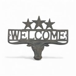 Welcome Wall Plaque – Steer