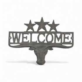 Welcome Wall Plaque – Steer
