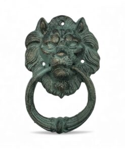 Cast Iron Lion Head Door Knocker